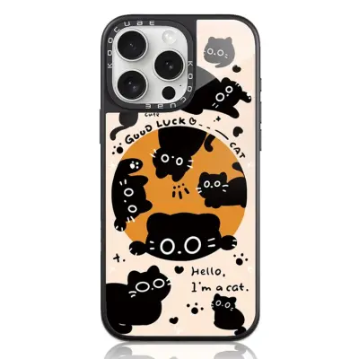 iPhone 15 Pro Mobilskal MagSafe Aluminium Silikon (Style Z)