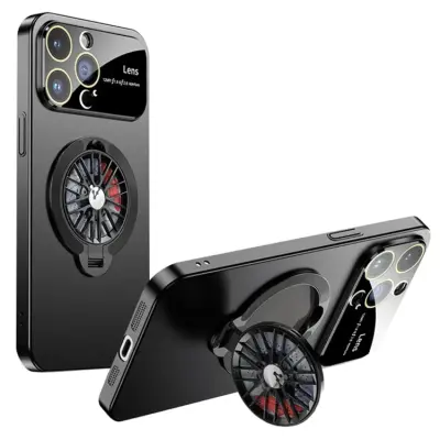 iPhone 15 Pro Mobilskal Magsafe Hard PC (Svart)