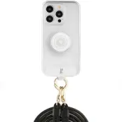 Just Elegance iPhone 15 Pro Skal 3in1 PopGrip Transparent