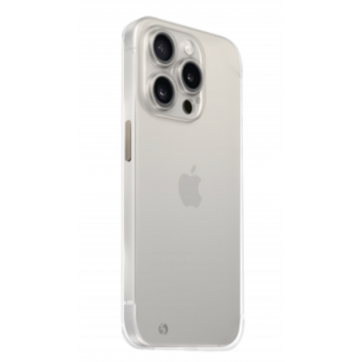 Just Mobile iPhone 15 Pro Mobilskal Slim Fit - Transparent