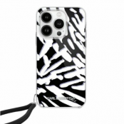 Karl Lagerfeld iPhone 15 Pro Mobilskal IML Zebra Pattern
