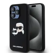 Karl Lagerfeld iPhone 15 Pro Mobilskal MagSafe Silicone Karl&Choupette