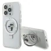 Karl Lagerfeld iPhone 15 Pro Skal MagSafe Ring Stand Choupette