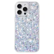 Trolsk Glittrigt iPhone-skal (iPhone 15 Pro) - Rosa