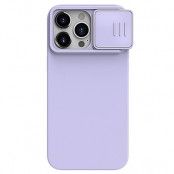 Nillkin iPhone 15 Pro Mobilskal CamShield Silky Silikon - Lila
