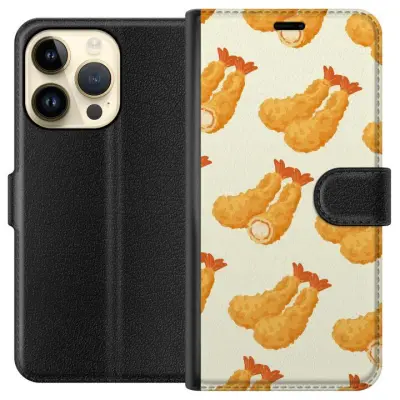 Plånboksfodral till Apple iPhone 15 Pro med Räkor