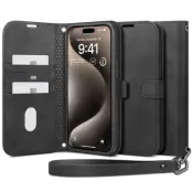 Spigen Wallet S Pro (iPhone 15 Pro) - Blå