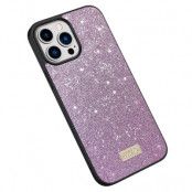 SULADA iPhone 15 Pro Mobilskal Glitter Sequins - Lila