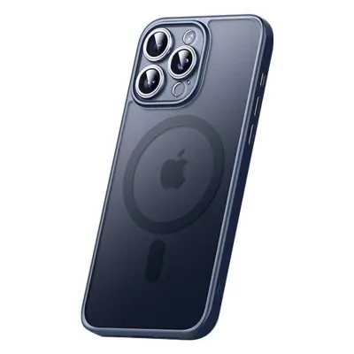 SULADA iPhone 15 Pro Skal MagSafe Anti-scratch Titanblå