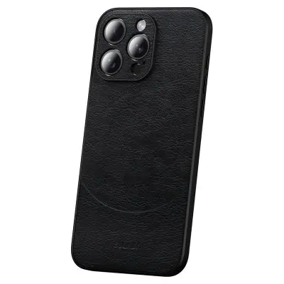 SULADA Magnetic Series iPhone 15 Pro Mobilskal Stöttålig Svart