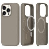 Tech-Protect iPhone 15 Pro Mobilskal Magsafe Silikon - Titanium