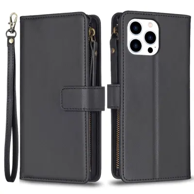 Trolsk Convi Wallet Case (iPhone 15 Pro) - Svart