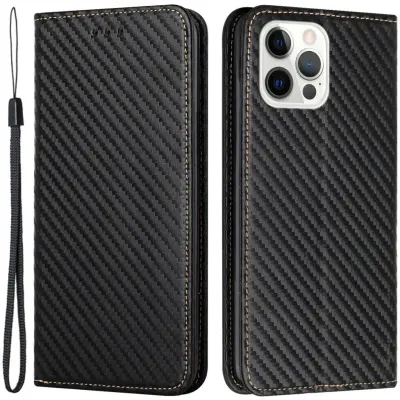 Trolsk Fodral med Kolfibermönster (iPhone 15 Pro)