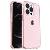 Trolsk Glittery Hard Case (iPhone 15 Pro) - Transparent