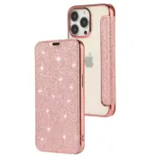 Trolsk Glittrigt Skal (iPhone 15 Pro) - Guld