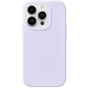 Trolsk Lila Silikonskal (iPhone 15 Pro)