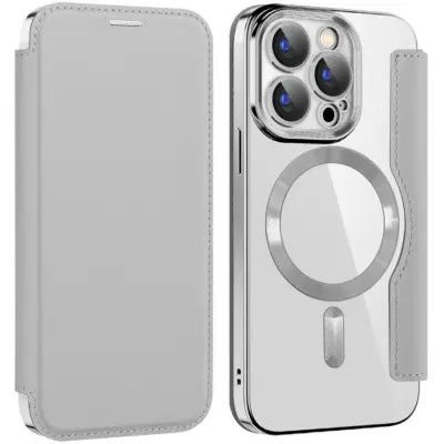 Trolsk MagSafe-fodral (iPhone 15 Pro) - Grå