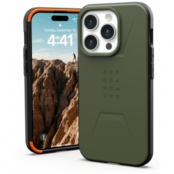 UAG iPhone 15 Pro Mobilskal Magsafe Civilian - Olive