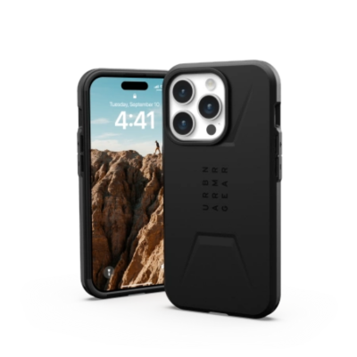 UAG iPhone 15 Pro Mobilskal Magsafe Civilian - Svart