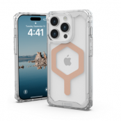 UAG iPhone 15 Pro Mobilskal Magsafe Plyo - Ice/Rosaguld