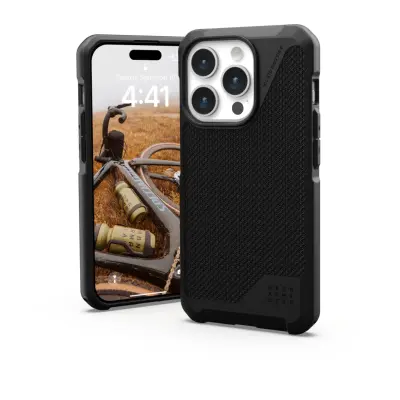 UAG Metropolis Lite Kevlar Case (iPhone 15 Pro) - Svart