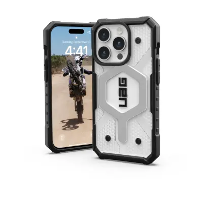 UAG Pathfinder Pro Case (iPhone 15 Pro) - Silver