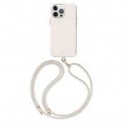 UNIQ iPhone 15 Pro Halsbandsskal Magsafe Coehl Creme - Ivory