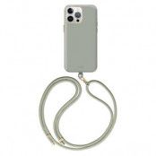 UNIQ iPhone 15 Pro Halsbandsskal Magsafe Coehl Creme - Sage