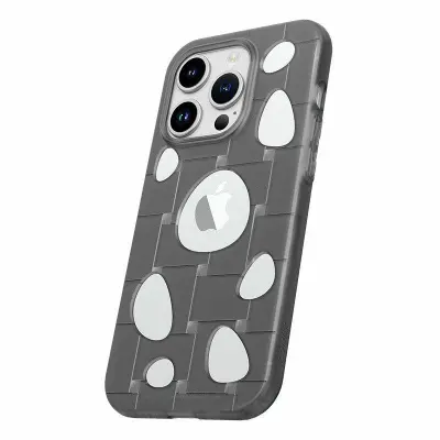 XUNDD iPhone 15 Pro Mobilskal Hollow Holes Drop-proof Svart