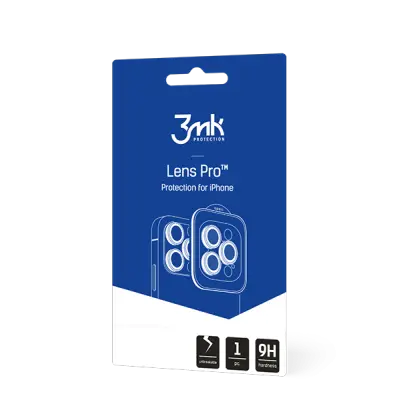 3MK iPhone 15 Grafit s Pro   Kameralinskydd