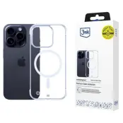 3MK Mobilskal till iPhone 15 Pro MagSafe Just20g - Clear