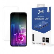 3MK FlexibleGlass Lite Hybridglas Skärmskydd iPhone 15