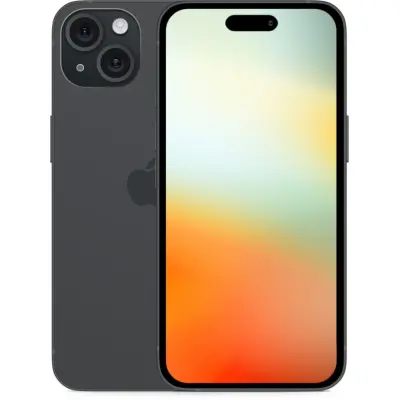 Apple iPhone 15 - Utmärkt - 128GB - Svart - Nytt batteri