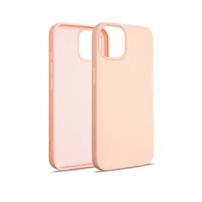 Beline iPhone 15 Mobilskal Silikon - Roséguld