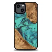 Bewood iPhone 15 Mobilskal Unique Turquoise