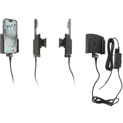 Brodit Aktiv hållare för fast installation + Mobilskal 727393 (iPhone 15)