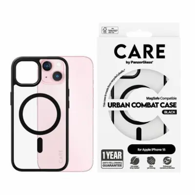 CARE PanzerGlass iPhone 15 Mobilskal MagSafe Urban Combat
