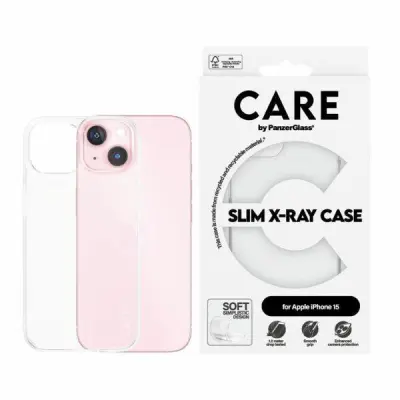 CARE PanzerGlass iPhone 15 Mobilskal Slim X-Ray - Transparent