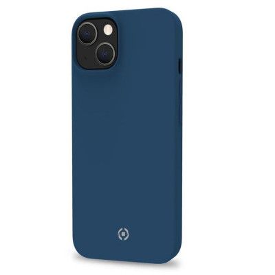 Celly iPhone 15 Mobilskal Cromo Soft Rubber - Blå