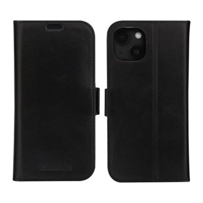 Dbramante iPhone 15 Plånboksfodral Äkta Läder köpenhamn Svart