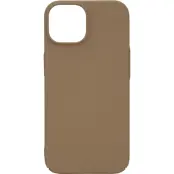 Essentials Sand Blasted Cover (iPhone 15)  - Svart