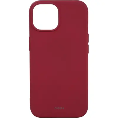 Onsala MagSeries Silicone Case (iPhone 15) - Mörkblå