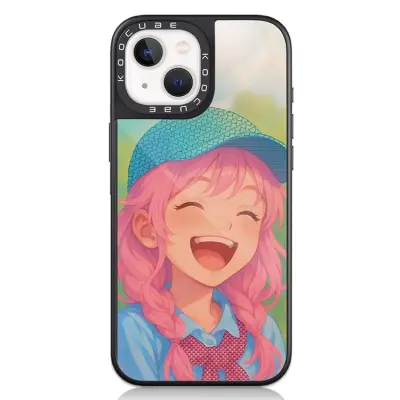 iPhone 15 Mobilskal MagSafe Aluminium Silikon (Style F)