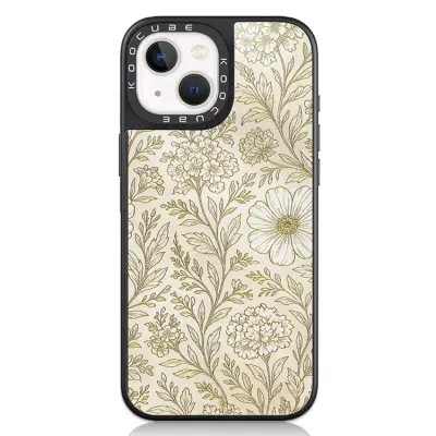 iPhone 15 Mobilskal MagSafe Aluminium Silikon (Style K)