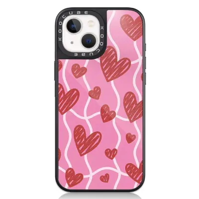 iPhone 15 Mobilskal MagSafe Aluminium Silikon (Style Q)