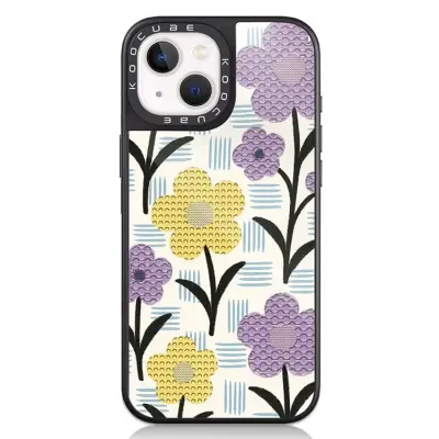 iPhone 15 Mobilskal MagSafe Aluminium Silikon (Style T)