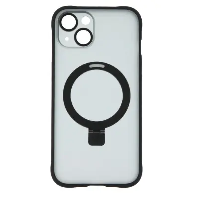 iPhone 15 Mobilskal MagSafe Ring - Svart