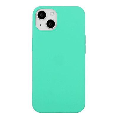 iPhone 15 Mobilskal TPU Matte Slim-Fit - Cyan