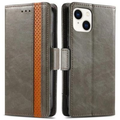 iPhone 15 Plånboksfodral Caseneo 002 - Grå