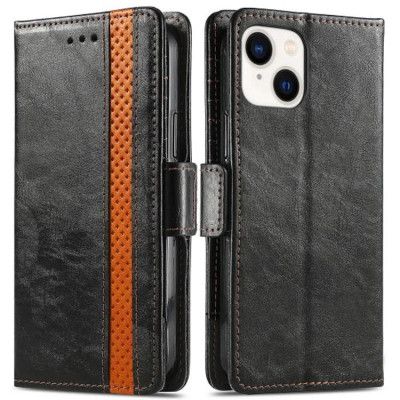 iPhone 15 Plånboksfodral Caseneo 002 - Svart